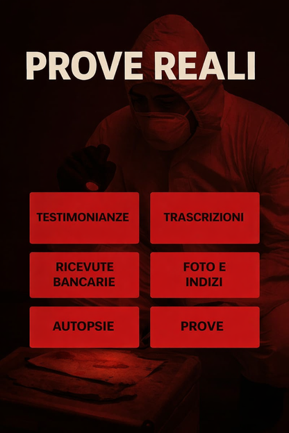 GIOCHI DETECTIVE - OGGI 3 AL PREZZO DI 1 - RICEVI 3 CASI REALI + 7 CASI EXPRESS IN REGALO