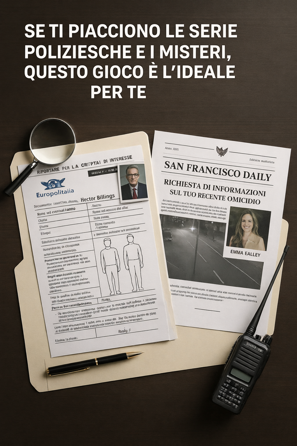 GIOCHI DETECTIVE - OGGI 3 AL PREZZO DI 1 - RICEVI 3 CASI REALI + 7 CASI EXPRESS IN REGALO